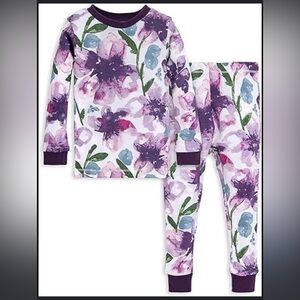 Burt’s Bees Baby Floral two piece PJs